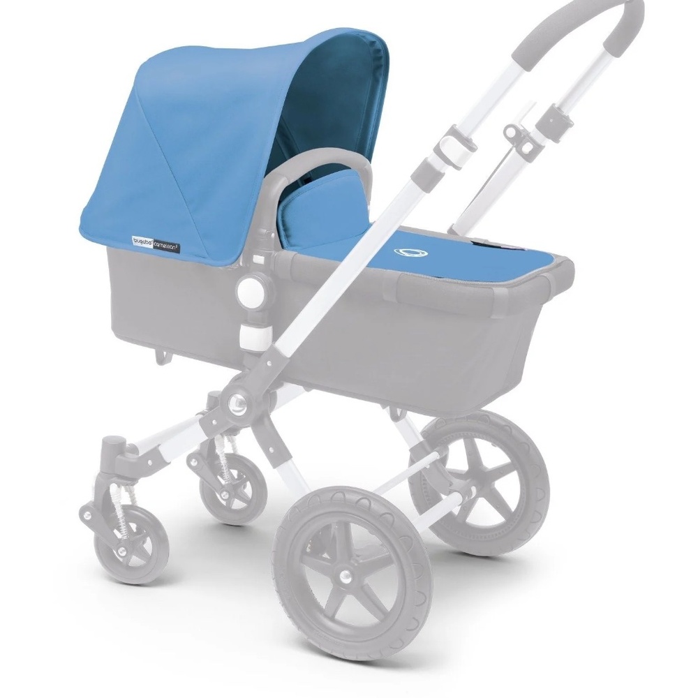 Bugaboo fabric set (canopy+carrycot) light blue